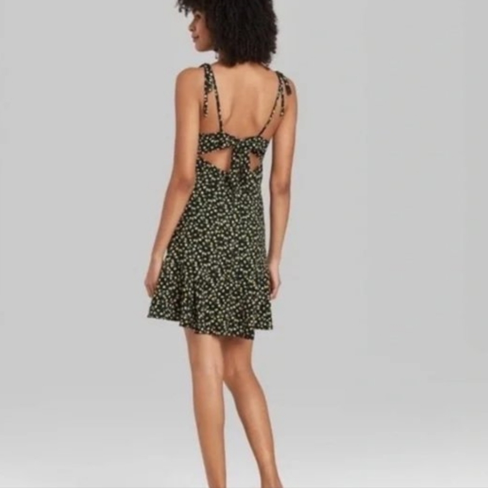 Lemon Print Mini Summer Dress Wild Fable Size Large